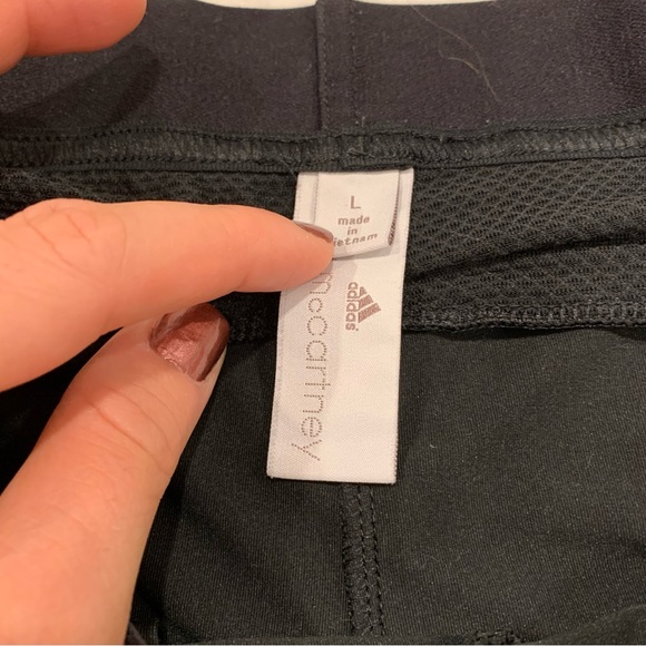 Adidas by Stella McCartney Black Capri Legging - L - Picture 6 of 6